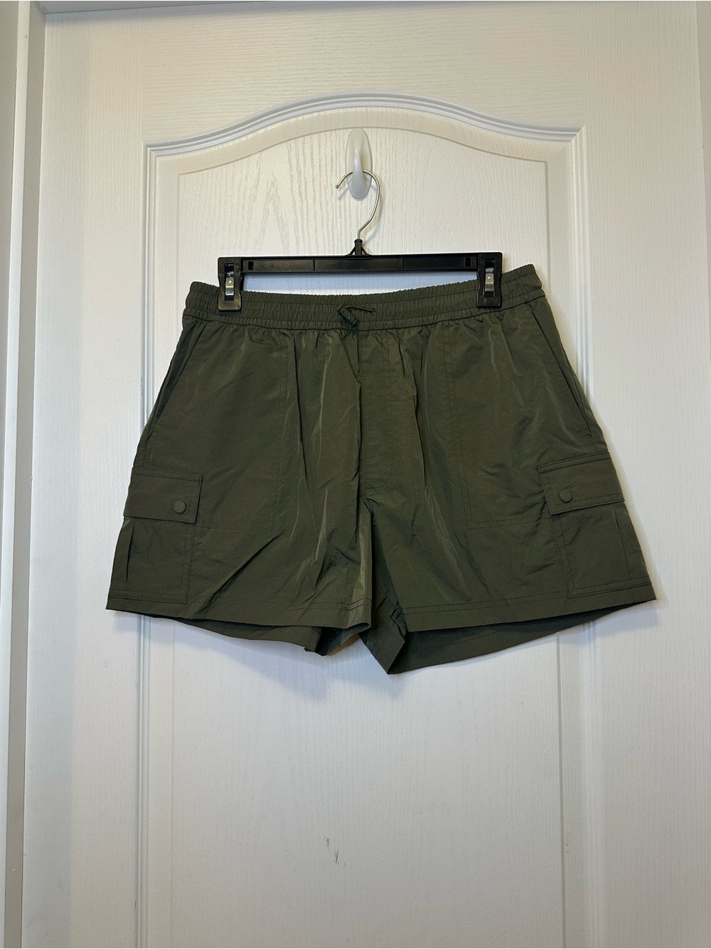 PINK Victoria's Secret Olive Green Athletic Cargo Shorts